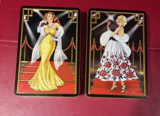 Churchills Confectionary Retro Hollywood Embossed Tins Empty Storage/decoration