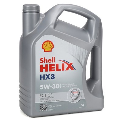 5L SHELL HELIX HX8 5W30 ECT C3 Motoröl Öl BMW LL-04 MB 229.31/51 VW 504/507.00