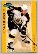 2005-06 Parkhurst P.J. Axelsson Boston Bruins #42