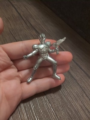 Vintage Super Silver Hero ULTRAMAN Bootleg Spaceman 2inch Action Figure