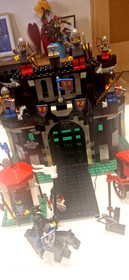 LEGO Black Monarch Castle Knights Castle 6085+6009+6017+6023+6035 with BA Complete