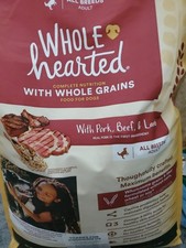 Whole Hearted Dry Dog Food Whole Grains, Beef, Pork And Lamb 45 lbs 0.89 per pound