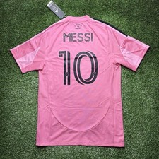 NEW 2025 2026 Inter Miami CF Messi Shirt Jersey Adidas Kit Pink Home Medium MLS