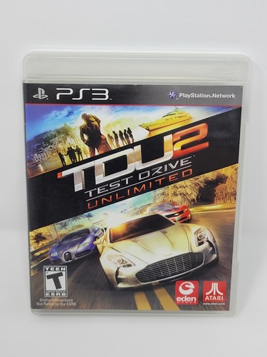 Test Drive Unlimited 2 TDU2 Sony Playstation 3 PS3 Complete Tested Free US Ship