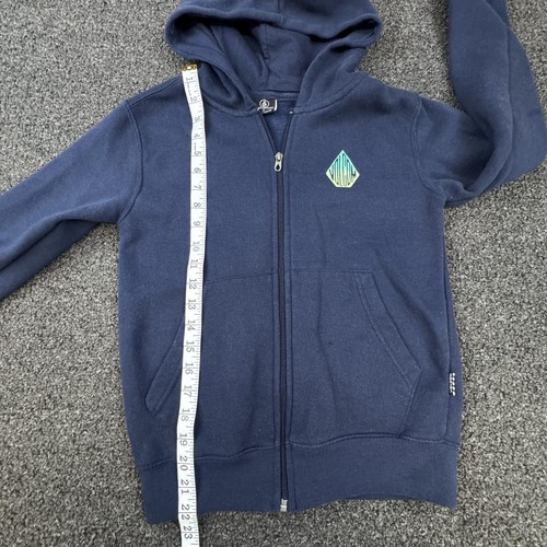 Volcom Hoodie Youth Small Full Zip Sweatshirt Boys True To This Graphic - Picture 6 of 10