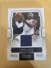 LeBron James Panini Timeless Threads 163/199
