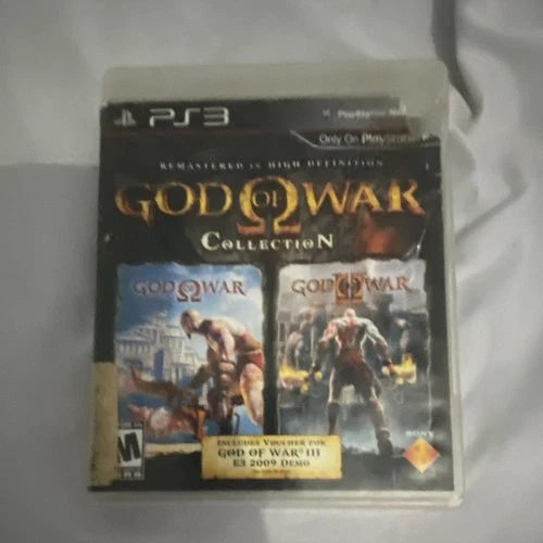 Sony God of War Collection PS3 Manual Included Remastered HD NTSC-U/C