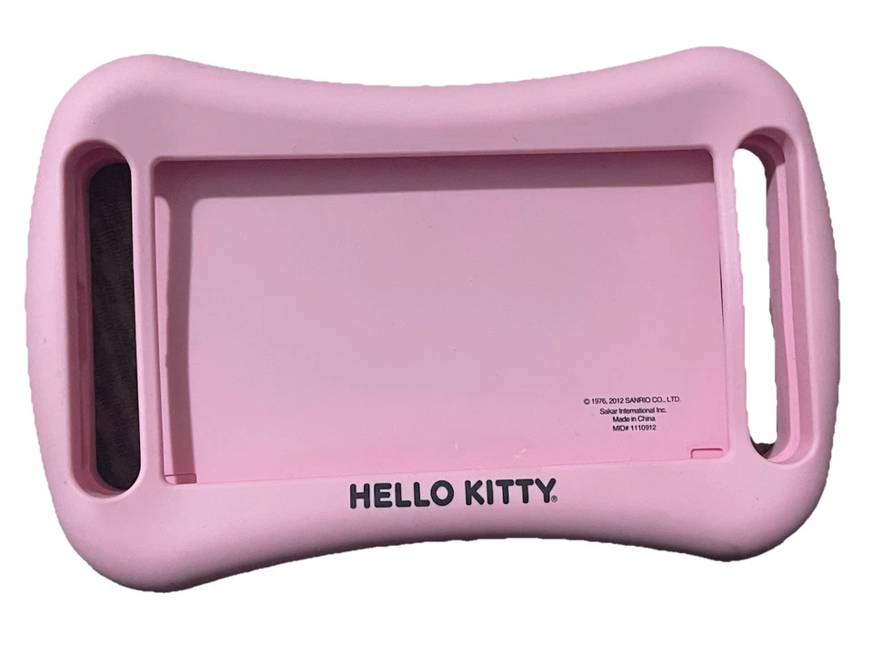 Чехол для планшета Hello Kitty Tabeo — безопасный для детей прорезиненный чехол — розовый - Изображение 2 из 2