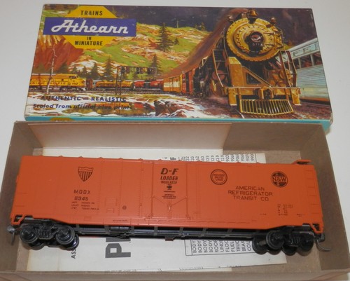 Coche caja puerta enchufable Athearn escala HO 50' A R T Co MDDX 2345 #1362 con kadees | Zustand: Used