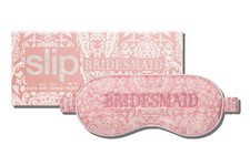Slip Bridesmaids Sleep Mask In Pink Silk Bridal Collection. Brand New 