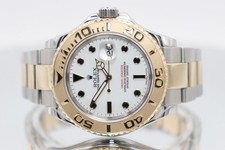 Rolex Yacht-Master 40MM Steel & 18K Yellow Gold White Dial 16623 Circa 2006