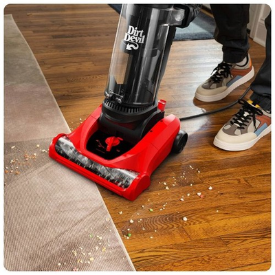 #ad #ad DIRT DEVIL MULTI SURFACE UPRIGHT VACUUM UD76230 BLACK RED $94.73