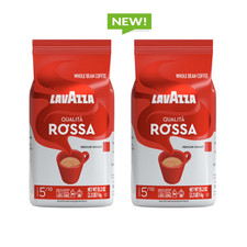 Lavazza Qualita Rossa Coffee Beans, Medium Roast (4.4 lb = 2-pack) Free Ship 4.09 per pound