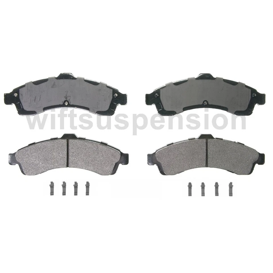 Juego de pastillas de freno de disco delanteras freno Wagner para Chevrolet Trailblazer EXT 2002-2005 Foto 2 de 2