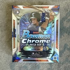 IN HAND 2026 Bowman Chrome Baseball Mega Factory Sealed 36 Cards
