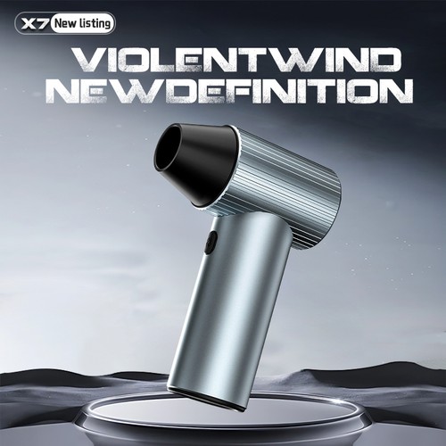 Compressed Air Duster,Stepless Speed Electric Air Duster,Metal Shell Air Blower - 第 6/6 張圖片