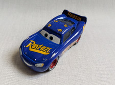 Mattel Disney Cars Pixar Fabulous Lightning McQueen blau Metall 1:55