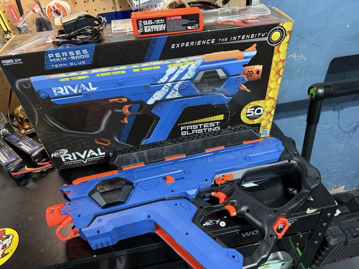 NERF Rival Perses Mxix-5000 Toy Blaster Red Fully Motorized