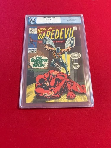 Daredevil  # 63  PGX  9.2 ( NO CGC ) High Grade!!! Gladiator Appearance