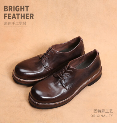 靴 Embassy U-tip Derby Shoes Vintage 6M s-l400.jpg