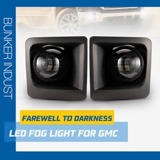 Led Fog Lights For 2014-2015 Gmc Sierra 1500bumper Driving Fog Lamp Kit Fog Led Fog Lights For 2014-2015 Gmc Sierra 1500bumper Driving Fog Lamp Kit Fog