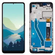 Replacement For TCL 20XE 5087Z LCD Display Touch Screen Digitizer Assembly Frame