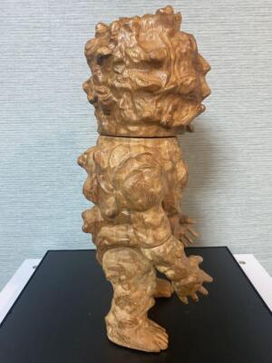 Rare NagNagNag x Karimoku Four Eyes medicom toy Wood Figure