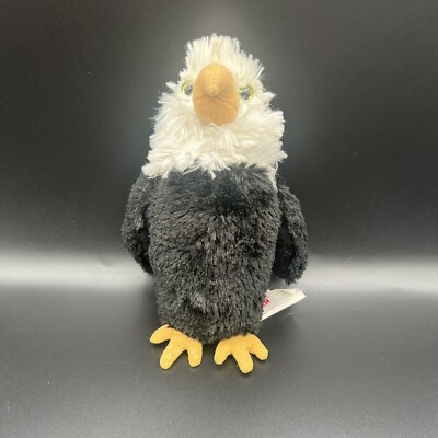 Aurora American Bald Eagle Soft Plush Stuffed Animal 7” Tall