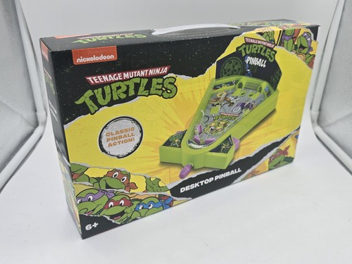 Teenage Mutant Ninja Turtles Table Top Desktop Pinball Game - Brand New/Sealed - Picture 7 of 7