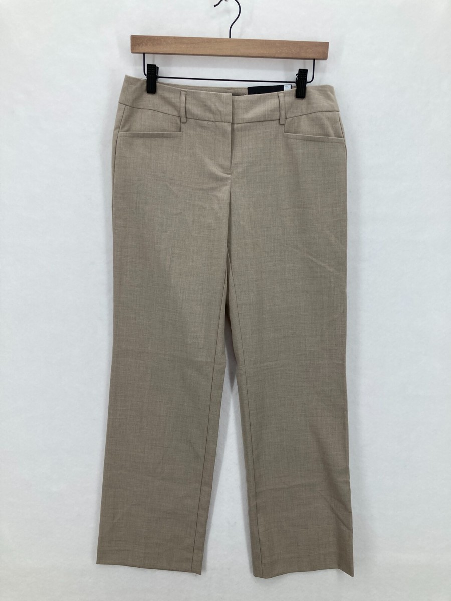Apt. 9 Dress Pants Women's 6P Modern Fit Brown Stretch Fabric Straight Leg NWT Apt. 9 Dress Pants Women's 6P Modern Fit Brown Stretch Fabric Straight Leg NWT