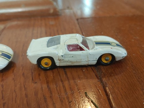 Lot of 8 Vintage Lesney Matchbox Cars Ford Ferrari Cadillac Mercedes Jeep Fiat - Picture 14 of 24