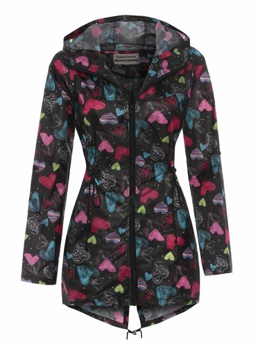 Girls Rain Mac Showerproof Raincoat 