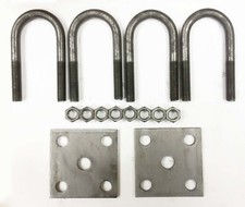 New Trailer U Bolt Kit For 2000lbs 1-34 Round Axle 4-14 Long 12 Dia -20078 New Trailer U Bolt Kit For 2000lbs 1-34 Round Axle 4-14 Long 12 Dia -20078