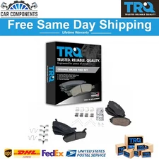 TRQ Front & Rear Ceramic Disc Brake Pad Kit for 1990-1993 Mazda Miata