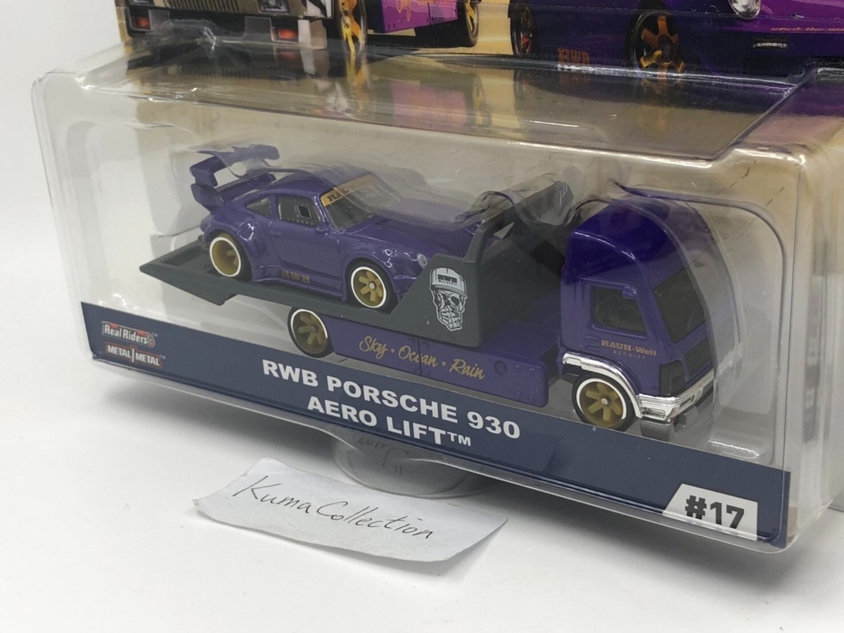 Hot Wheels Premium RWB PORSCHE 930 AERO LIFT Team Transport