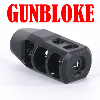 Frein De Bouche M11-PLR LARGE - Filetage 18x1.5mm - Alésage à Choisir, Par GUNBLOKE (Neuf)