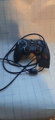 PS1 / PS2 TTX Tech Analog Wired Controller ( Black )