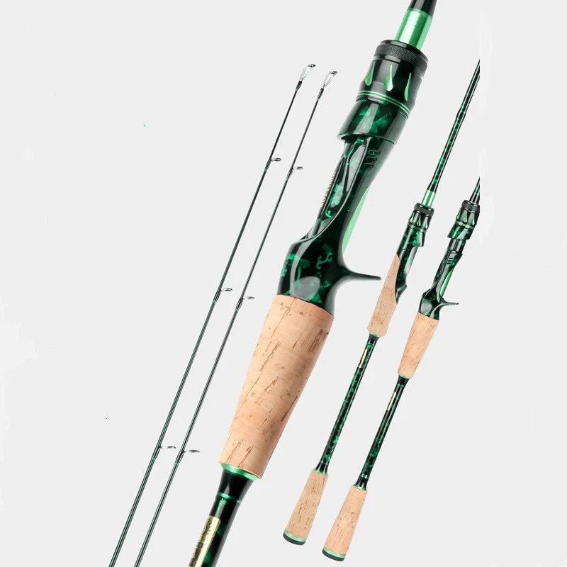 Fishing Rod Carbon Fiber Spinning/Casting Fishing Pole 1.68M 1.8M Bait Trout  Rod