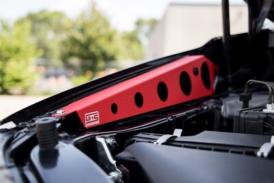 GrimmSpeed Red Fender Shrouds for 2015-2021 Subaru WRX and STI
