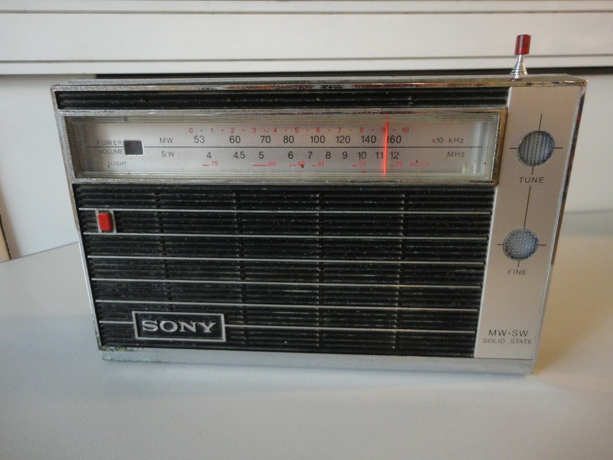 SONY TR-841 MW/SW 8 Transistor Radio Vintage Rare 60s JAPAN | eBay