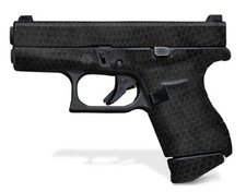 Glock 42 Decal Grip - Digital Snakeskin Black