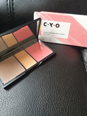 CYO Contour, Highlight & Blush Palette - Fair/Medium 