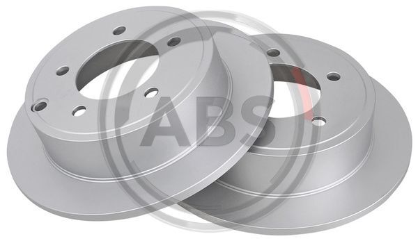 2X A.B.S. 17882 Bremsscheibe Hinten FüR Chrysler Dodge Jeep-image