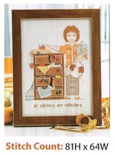 MOM'S COLLECTION   CROSS STITCH PATTERN ONLY    -  YD  QRE