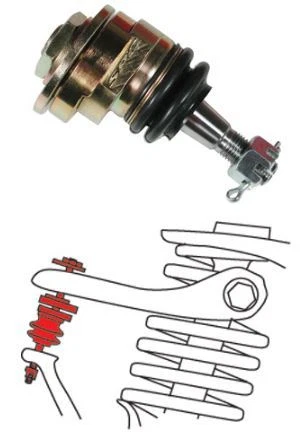 Rótula superior delantera ajustable SPC de 1,5° para 88-04 Acura CL/Honda Civic Accord Foto 4 de 4