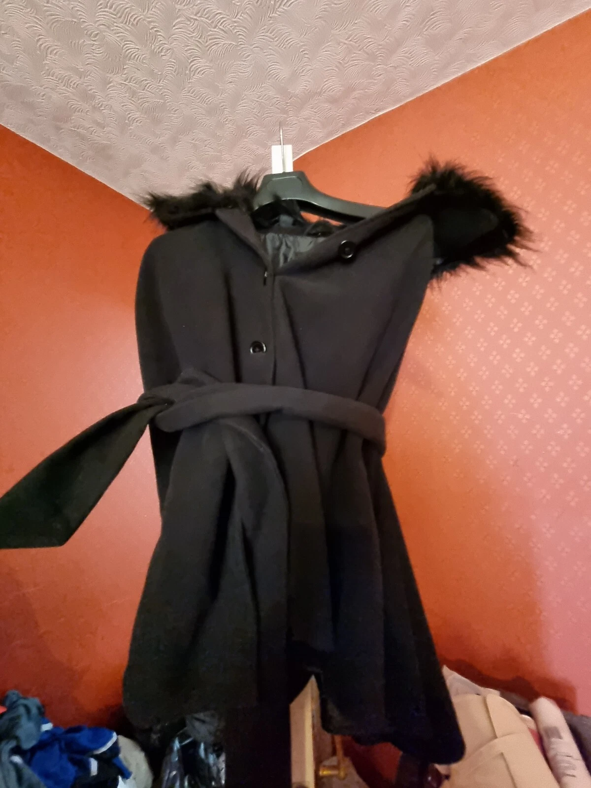 Black Poncho Jacket