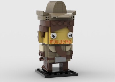 LEGO MOC Instructions (PDF) Wild West Standing Country Cowboy Character