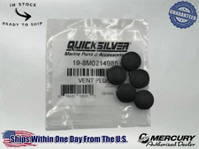 Mercury OEM Marine Quicksilver Performance PVS Vent Plug 12mm 5Pack 8M0214985
