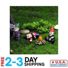 Charming 4PCS Hand-Crafted Drunken Gnome Set - Perfect for Garden or Patio