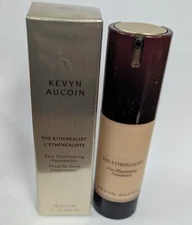2 PACK KEVYN AUCOIN THE ETHEREALIST SKIN ILLUMINATING FOUNDATION LIGHT EF 04 NIB